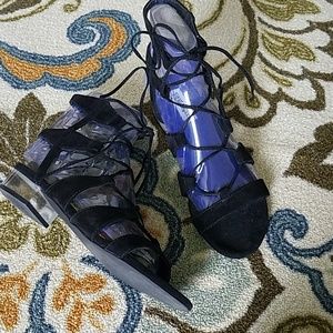 Steve madden wrap up sandals